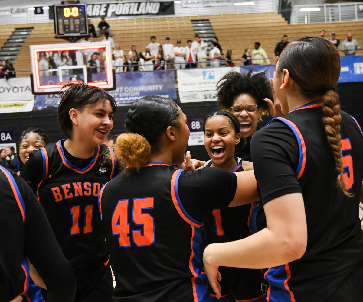 Benson Clackamas 6A Oregon girls basketball semifinal 2024 Taylor Balkom 47